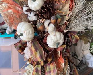 Assorted holiday wreaths