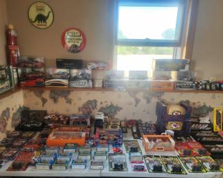 We have a lot of Nascar items 