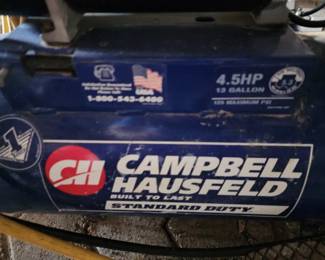 Campbell Hausfeld 13 gallon air compressor 4.5 HP