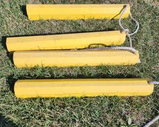 TWA plane stop blocks