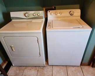 Maytag dryer and GE washer older models
