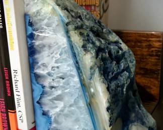 Crystal Bookends