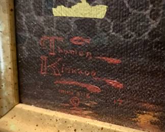 San Francisco, Lombard Street by Thomas Kinkade Artist Certified Gallery Print