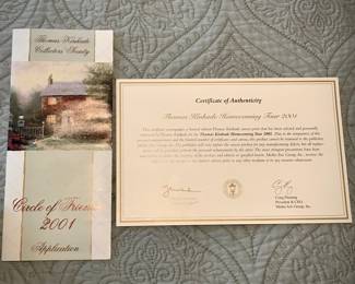 San Francisco, Lombard Street by Thomas Kinkade Artist Certified Gallery Print