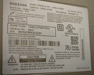 Samsung 60" Television 