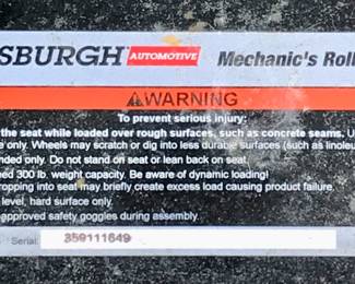 Phillips Mechanics Roller Chair 