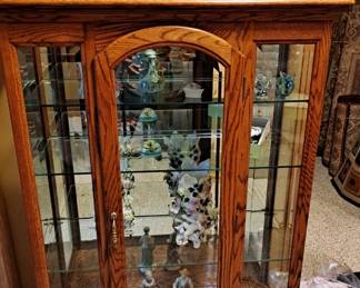 Anniversary Clock; Console-Sized Display Cabinet; Capidimonte Vases; Figurines and much more!!