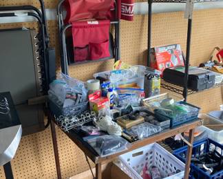 Assorted Accessories & Supplies for Auto, Home & Garage & Yard; Spray Paint; Folding Chairs; Trimmers; Assorted Hand Tools