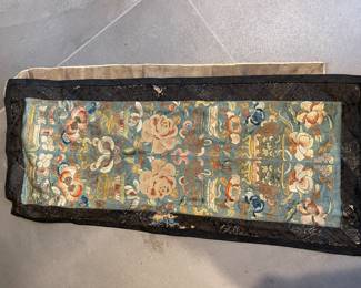 Ching Dynasty Embroidery panels Sleeve 