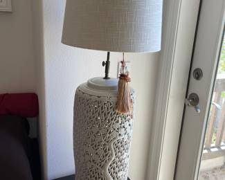 Chinese lamp reticulated lamp 1940's