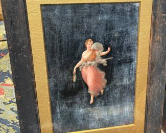 Pair of allegorical paintings