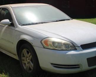 36 - 2012 Chevrolet Impala 4-D w/ 60,000 miles runs