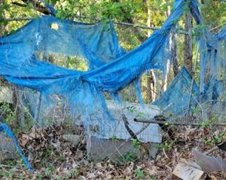 70 - Dog Run with dog houses
