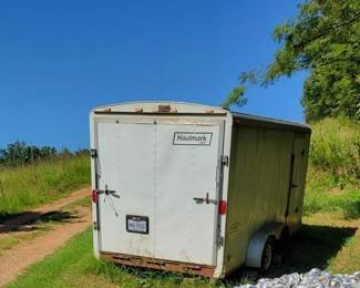 82 - Enclosed Trailer - double axle