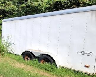 82 - Enclosed Trailer - double axle