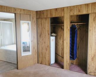 143 - Single Wide Trailer - 14 x 70 3 bedrooms, 2 bath, fireplace, air conditioning