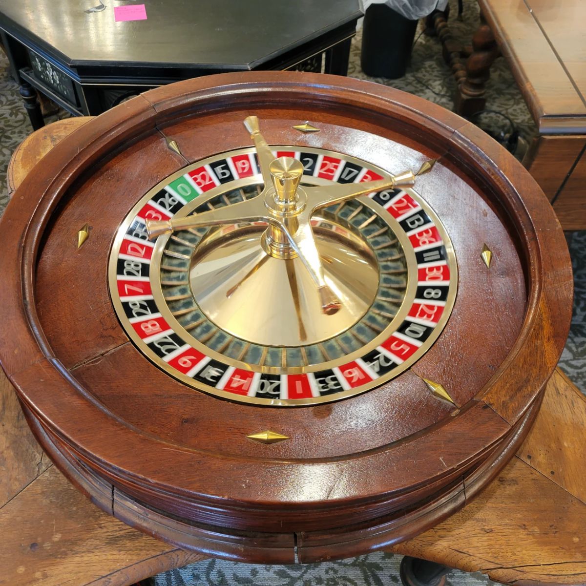 Vintage Roulette Wheel $3000