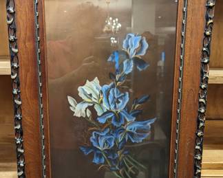 Victorian Iris Painting 25' x 17.5" $150