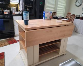 VERY HEAVY Kitchen Island