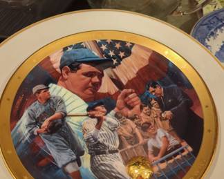 Babe Ruth plate