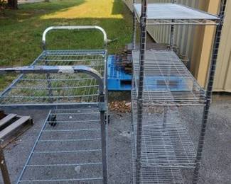 (2) Wire Shelves (LPO)