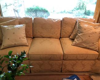 Century sofa, newer in good condition however the back is slightly sunned 