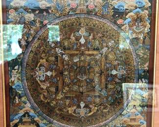 Buddhist Mandala painting