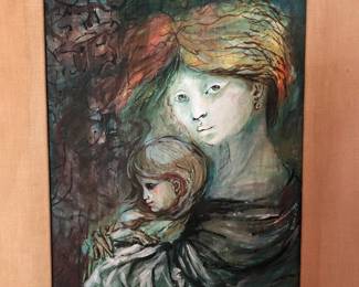 Original artwork signed Erin