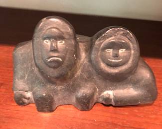 Inuit sculpture Baker Lake by Itow 