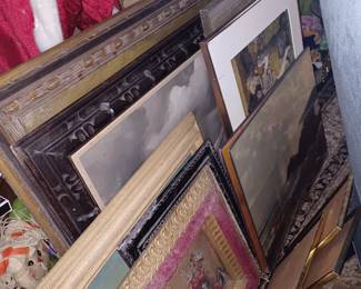 Assortment of Paintings and Prints