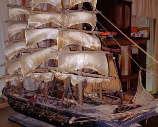 Older Sail Boat Model