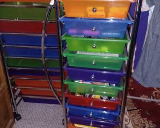 Multi Tray Rack on Wheels (Three Available) 