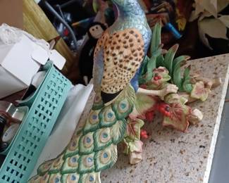 Porcelain Peacock