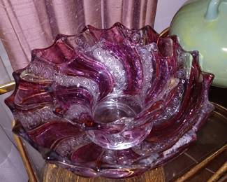 Peppermint Red Dishes