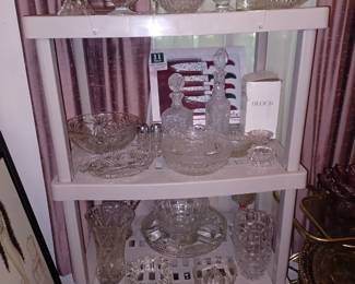 Big Lot of Crystal Ware 