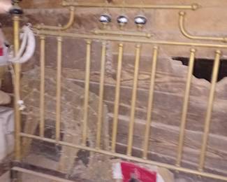 Antique Brass Head Board