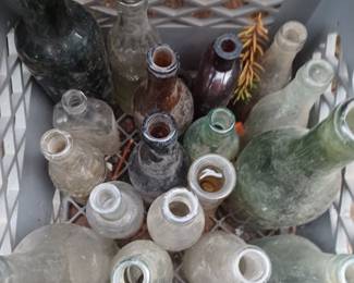 Vintage Glass Bottles