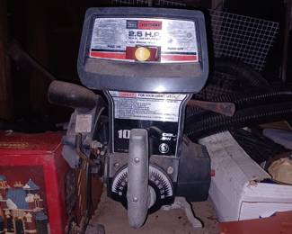 Radial Saw - 2.5 Horse Power - Sears Craftsman