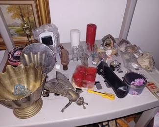 Italian Bug Ashtray, Duck Call and lots of other great items.
