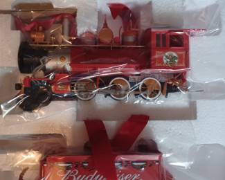 Budweiser Train Set - New in Box