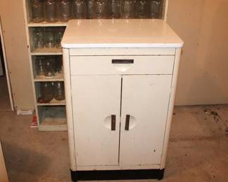12 Enamel Cabinet