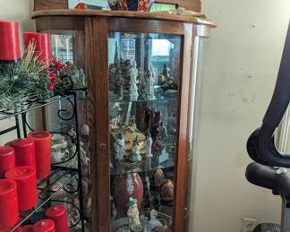 Rounded Display Cabinet