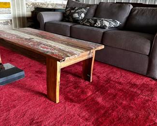 Sofa and coffee table