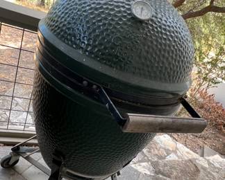 Big Green Egg charcoal grill