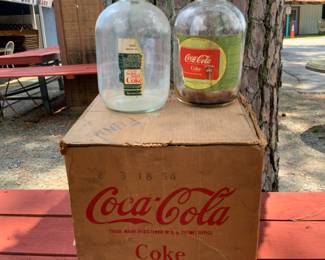 Coca Cola Fountain Syrup Bottles