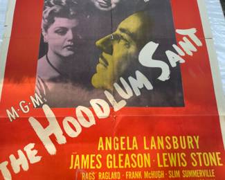 Vintage Movie Poster Angela Lansbury James Gleason