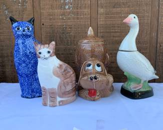 McCoy Cookie Jar , Beam Decanter