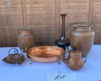 Revere Copper Vases