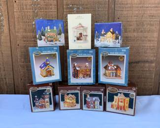 Vintage Christmas Village