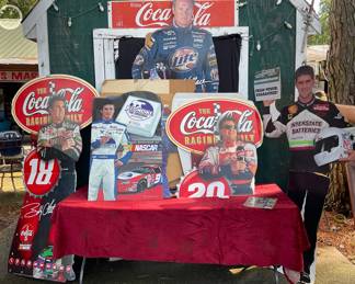 NASCAR Standup Displays and NASCAR Trading Cards